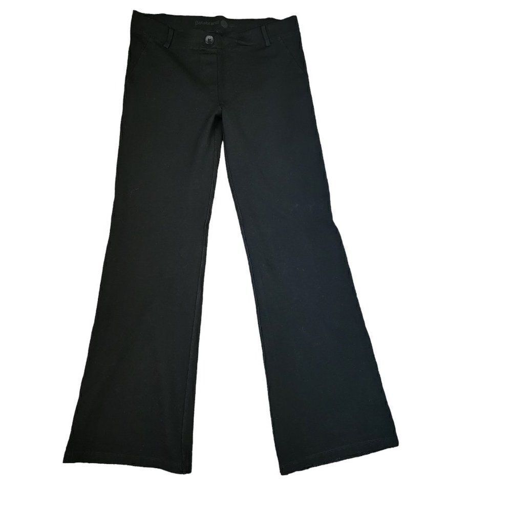 Betabrand Pants Womens Size S Petite Black Pull On Boot Cut